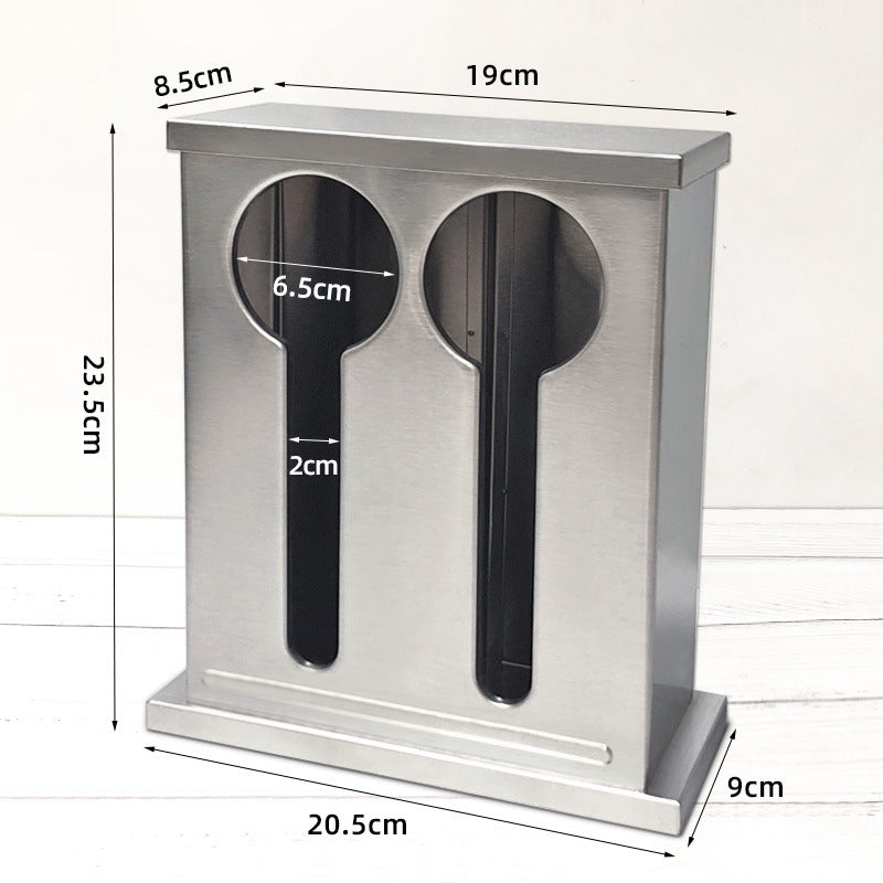 Square stainless steel ladle holder with lid - stainless steel spoon organizer - ladle box - spoon rest - commercial grade for restaurants and cafes
