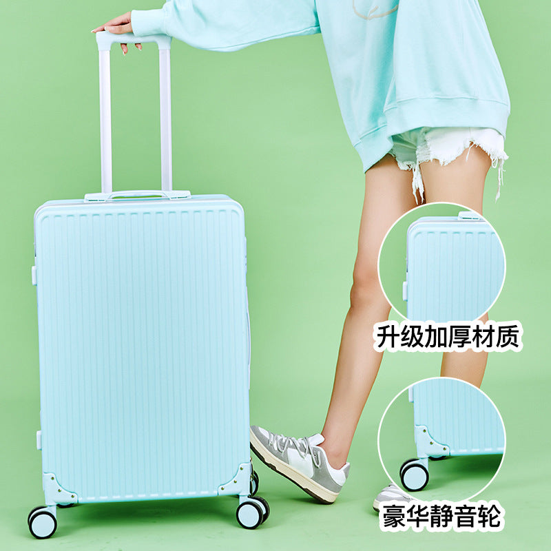 Luggage ins Internet celebrity trolley suitcase 20 inch personality 28 men and women universal wheel 22 password trolley case