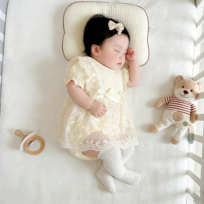 Baby dress summer clothes newborn baby girl romper full month celebration outfit summer thin princess clothes bodysuit skirt