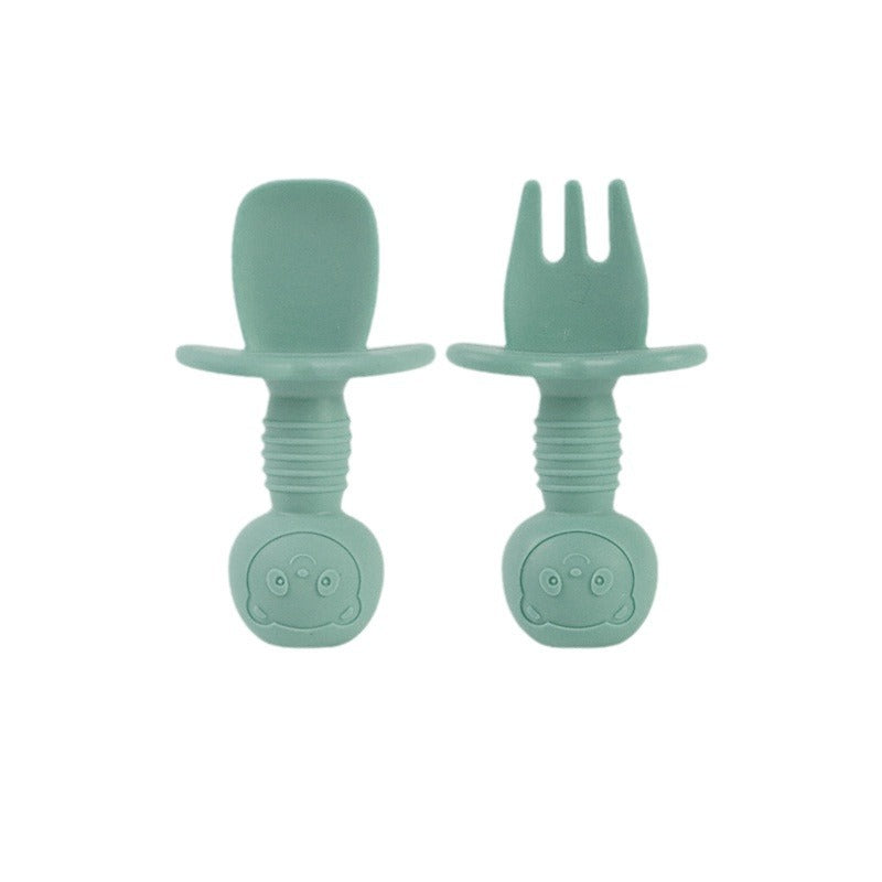 Customized Christmas tableware set, Christmas children's gifts, special silicone dinner plate for infants, complementary food bowl, learning drink cup