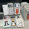 Cute cartoon starry sky case for apple 17, playful and adorable iphone 16 full coverage shockproof protective case