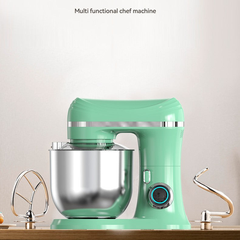 Stand mixer chef machine for home5l kneading egg beating stirring large capacity kneading machine mixer cross-border customization