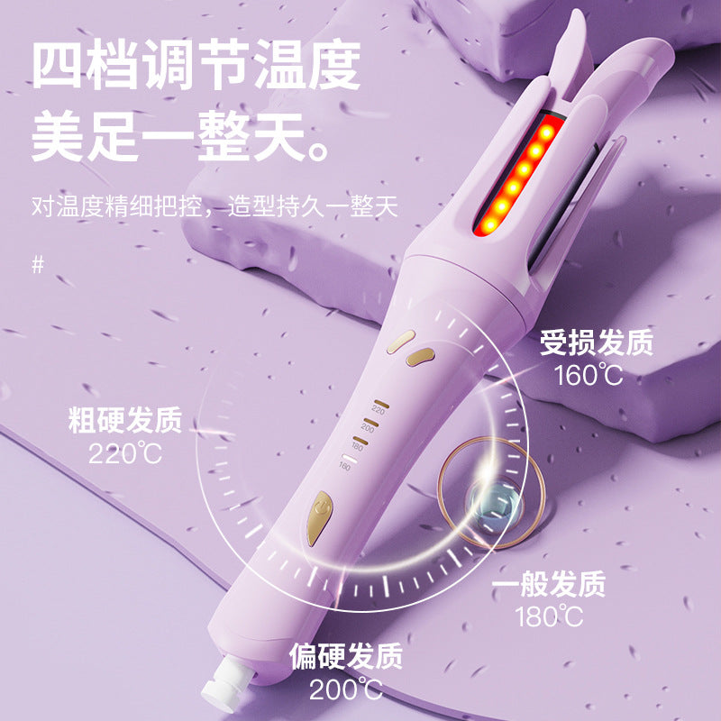 Cross-border automatic curling iron, red light hair care, anti-scalding rotation, large roll, wavy roll lasts for a long time, does not hurt the hair, curly hair