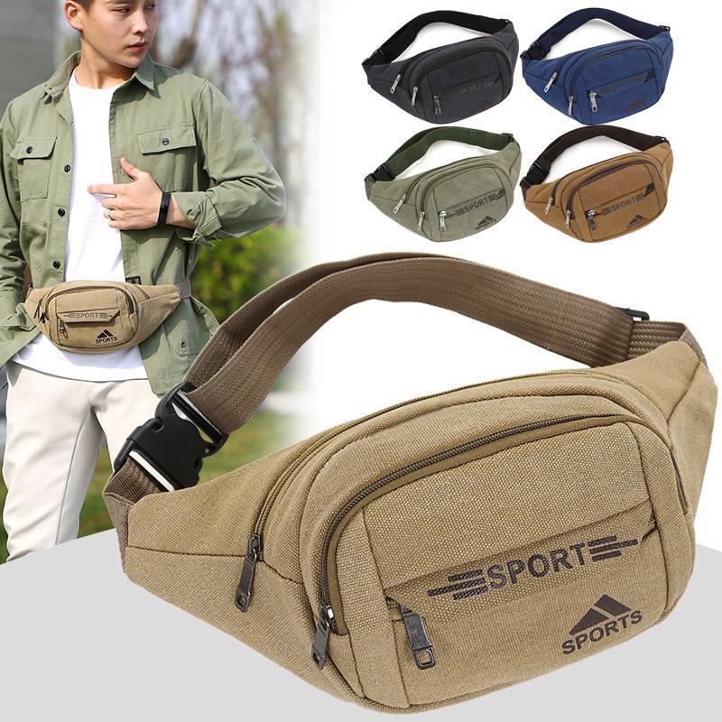 New fanny pack, mobile phone bag, outdoor casual fashion breast bag, shoulder messenger bag, business cashier bag, large fanny pack wholesale.