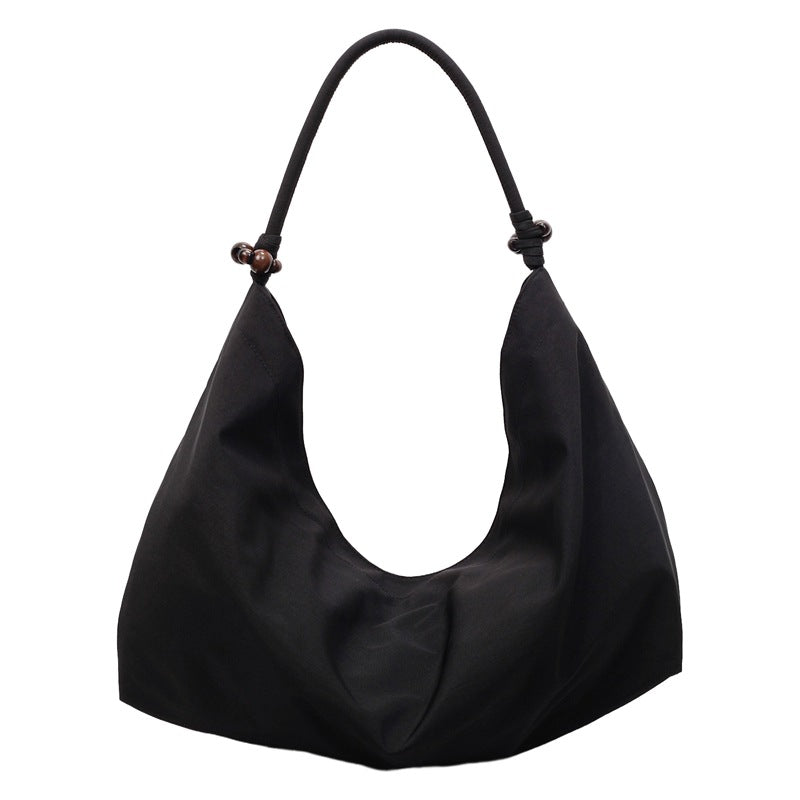 Simple and stylish large-capacity tote bag for women, a trendy new arrival for autumn and winter. perfect as a fabric bag for travel, leisure, and everyday use, or as a shoulder bag