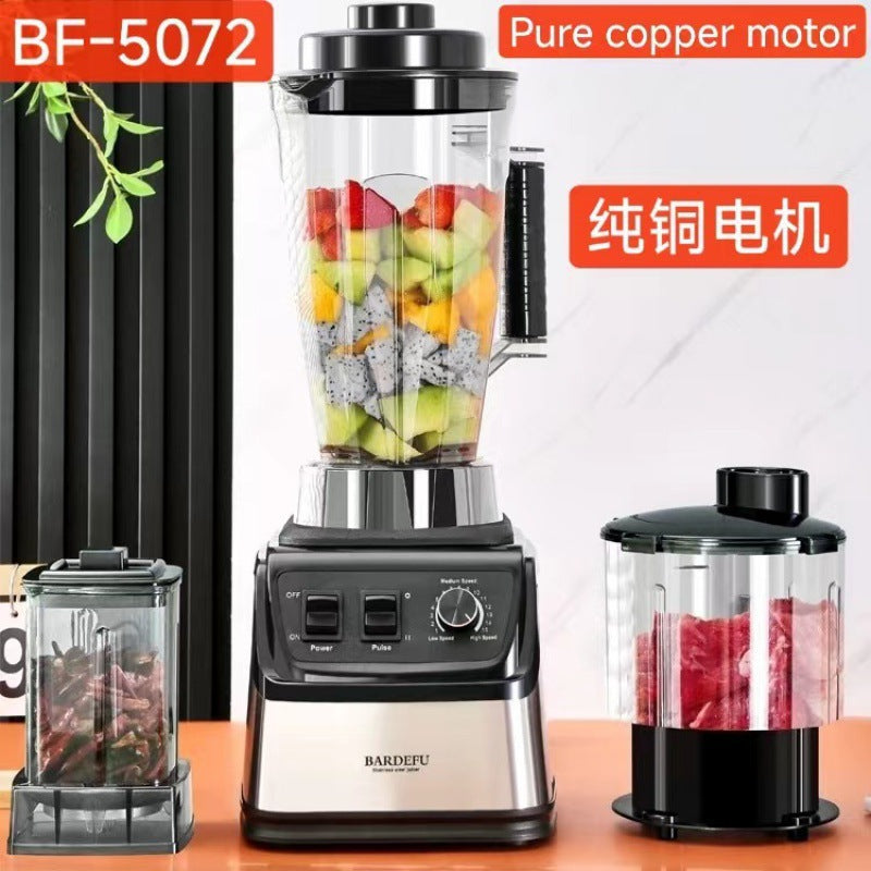 Slush machine grinding large capacity food processor soy milk double cup wholesale wall breaking machine free shipping