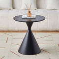 Cream style carbon steel coffee table for homenormcore living room small apartment modern casualclassy round movable side table