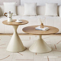 B&b small coffee table solid wood cream solid wood coffee table living room small apartment combination modern several can be casual round movable