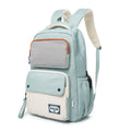 2026 college student large capacity color block backpack - new casual versatile backpack - export backpack for high school and middle school students