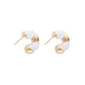Wholesale autumn/winter earrings: european and american cross-border minimalist style earrings for women - unique, hollowed-out, statement, high-end dangle earrings