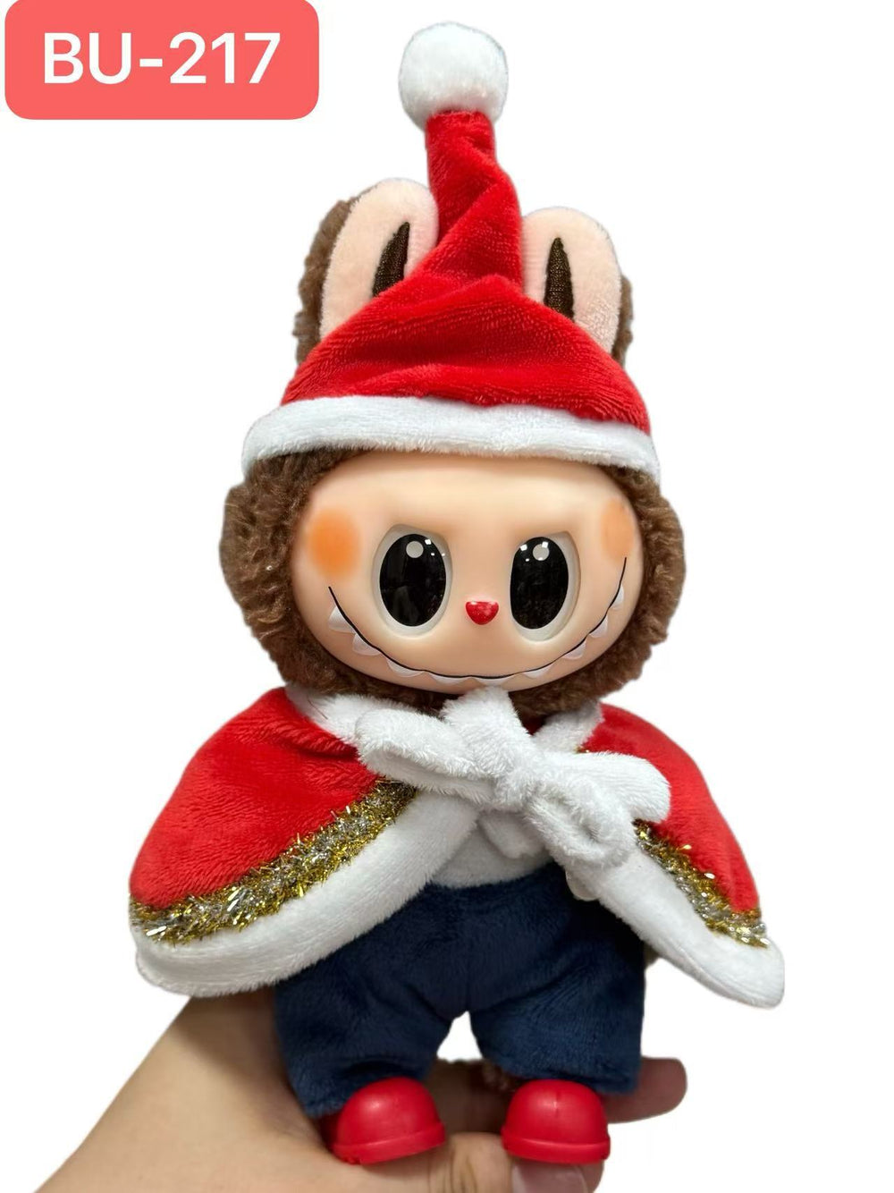 Clothes only, labubu baby clothes, 17cm, first, second and third generation neutralstuffed vinyl doll, dress-up sportswear