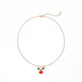 Christmas necklace wholesale european and american cross-border accessories for women, versatile atmosphere, niche design, high-end sweater clavicle chain