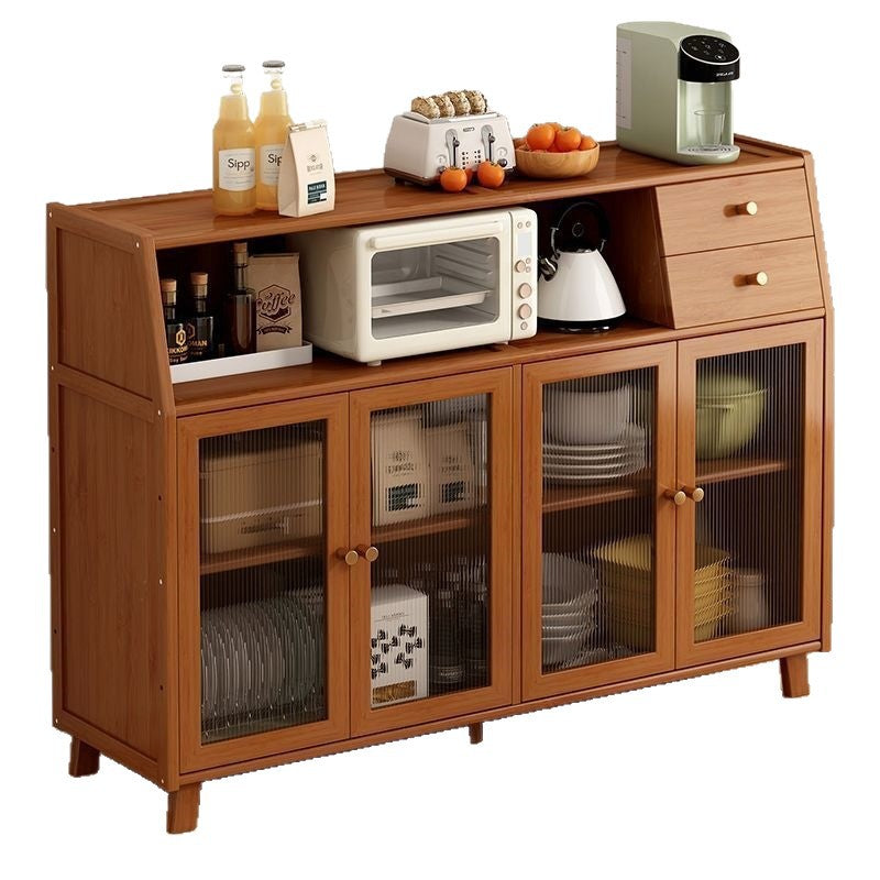 Kitchen sideboard retro side cabinet living room locker floor cabinet coffee wall all-in-one locker tea cabinet