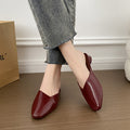 baotou half-drag outer wear sandals for women summer thick heel heightening non-slip crystal shoes lazy baotou half-drag women's export
