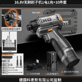 Brushless lithium battery screwdriver multifunctional electric screwdriver drill rechargeable for homehandheld screwdriver electric screwdriver