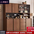 Used retro sideboard wall-mounted integrated home coffee machine kitchen living room wine cabinet pegboard storage rack cabinet