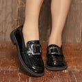 spring/autumn new arrivals: thick-soled loafers for cross-border e-commerce. plus sizes available. price difference of $0.50. wholesale options available. dropshipping to  and