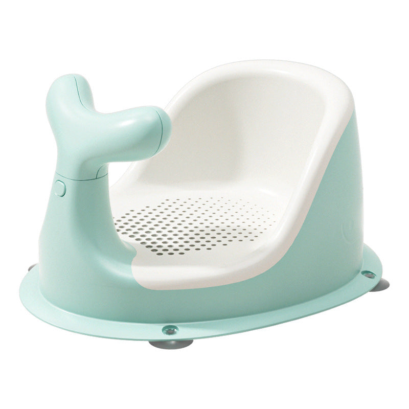 Baby bath seat infant bath support universal soft cushion bath rack child anti-slip bath stool newborn bathtub seat