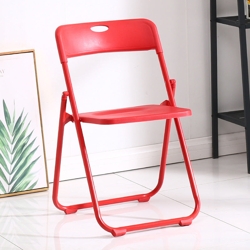 Plastic chair folding chair portable chair office chair conference chair computer chair training chair backrest chair folding stool
