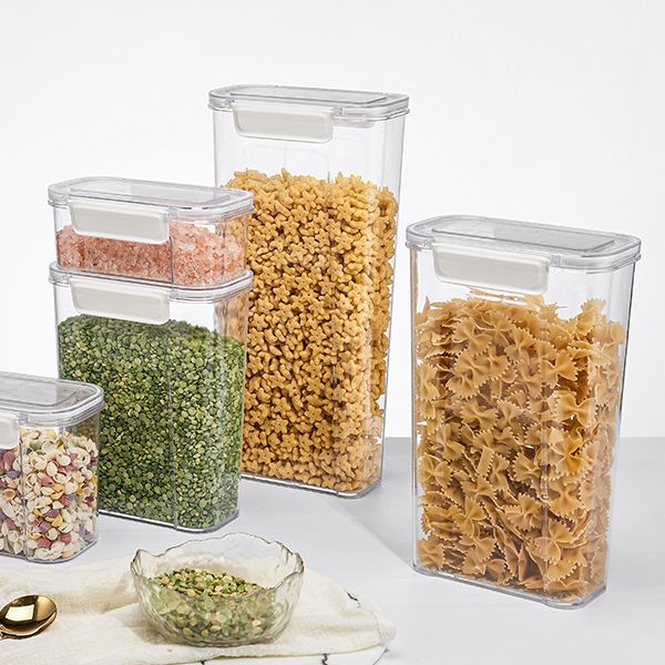 Sealed tank Plastic food tank Storage storage tank Storage tank Grains kitchen snacks Refrigerator crisper