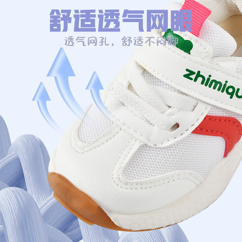 Toddler shoes for boys, spring and autumn, 0-1-2 years old, soft sole infant shoes, children's shoes, infant and toddler shoes for girls