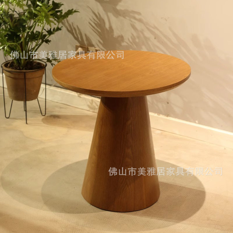 Cafe Solid wood back chair Restaurant Dessert milk tea shop Leisure sofa Table and chair combination Rest area Card seat
