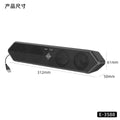 e3588 single usb interface one-line computer notebook mobile phone bluetooth speaker for home dual speaker touch