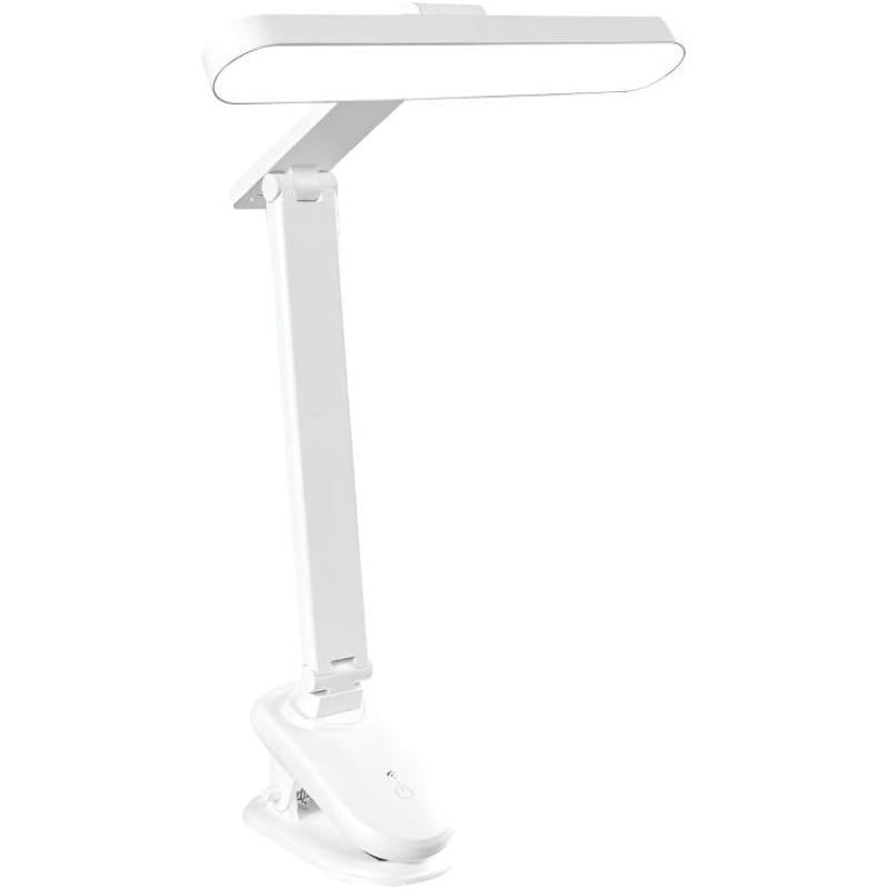 High-intensity eye-care desk lamp - ideal for studying, college students, dorms - clip-on reading light, rechargeable eye protection study lamp
