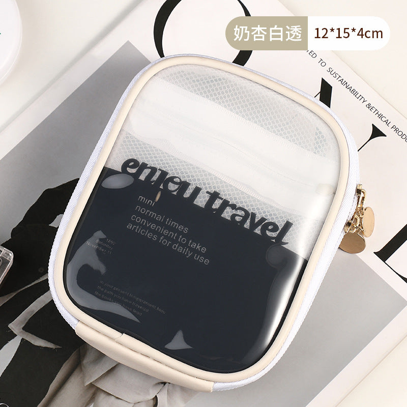 Portable makeup small cosmetic bag women's portable new mini lipstick cosmetic storage bag bag small bag travel