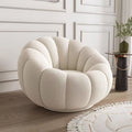 Lazy sofa can lie down and sleep casual chair balcony popular tatami bedroom single pumpkin small sofa cream