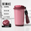 High-style coffee mugs for men and women, featuring a 316 stainless steel inner lining, dual-drink functionality, and excellent insulation. perfect as a car travel mug, everyday carry, or a customized gift