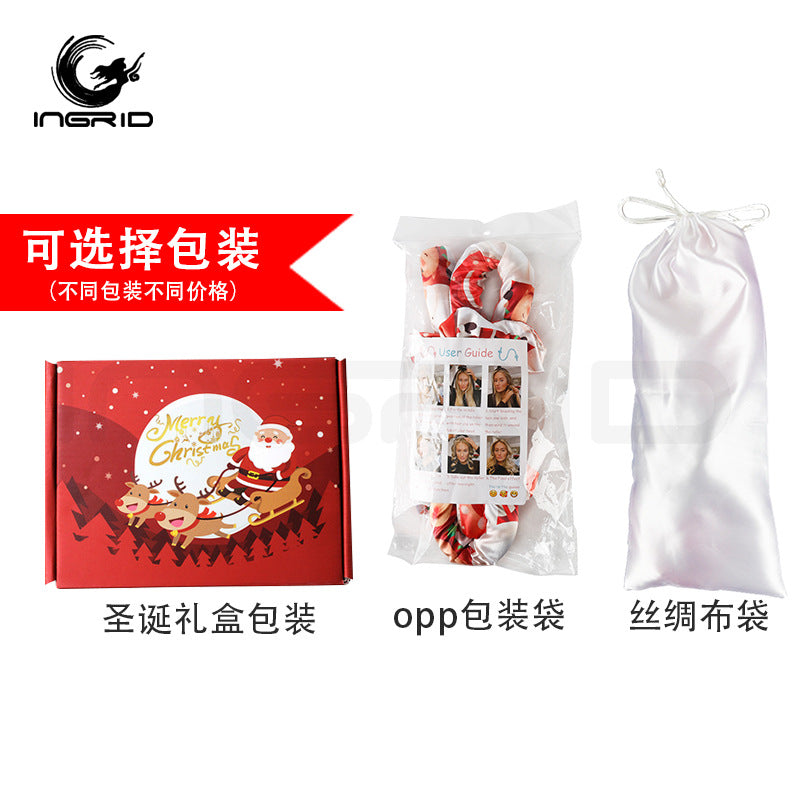 Christmas gift box lazy curling iron eva foam sponge roller curling iron sleep no heat curling iron