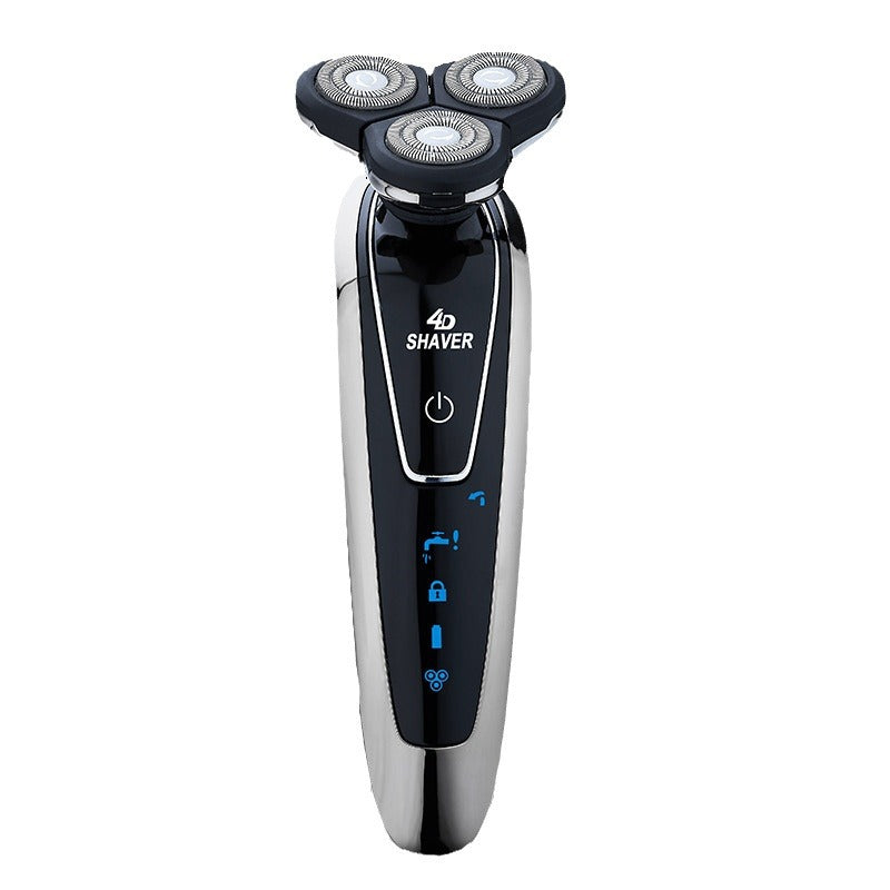 Four-in-one electric shaver, smart anti-pinch, full body washable digital display razor, multi-functional set wholesale