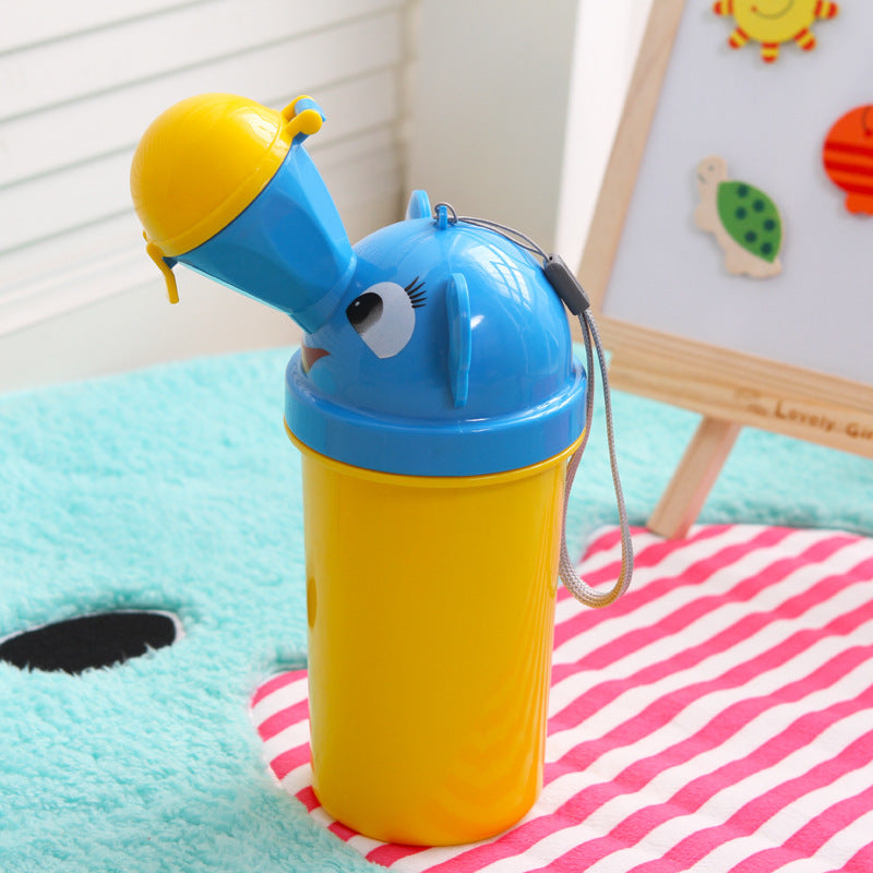 Portable kids urinal baby urinal handle urinal urinal handle urinal bottle urinal car