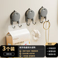Suction cup hook, traceless, punch-free, vacuum strong load-bearing sticky hook, kitchen door back, bathroom, toilet wall sticky hook