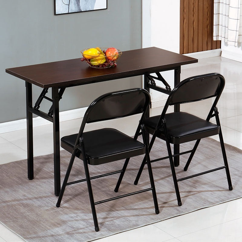 Economical modern folding table training table bench conference office desk minimalist single-tier foldable outdoor study table