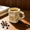 ceramic mug, high-end twist mug, home niche design, couple coffee cup, girl's drinking cup