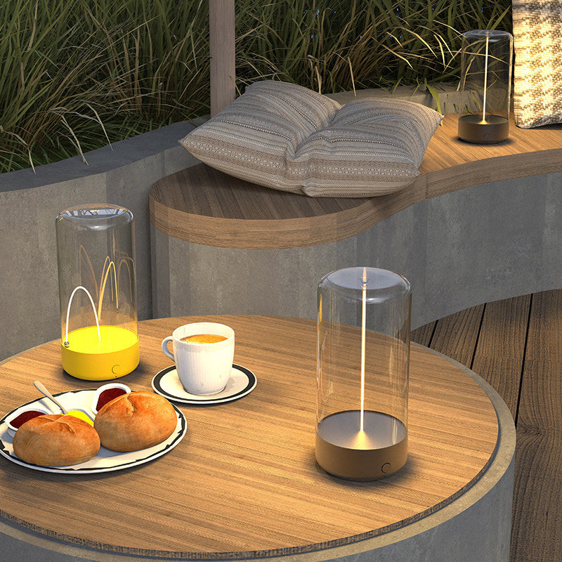 Night light table outdoor waterproof camping light garden light courtyard indoor light balcony decoration rechargeable magnetic table lamp