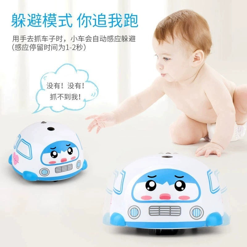 Electric body-sensing car - educational cartoon smart obstacle avoidance crawling car - gesture remote control kids toy for boys and girls