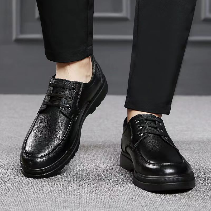 New arrival business formal leather shoes men's casual wedding groom british heightening summer breathable youth pointed toe men's shoes