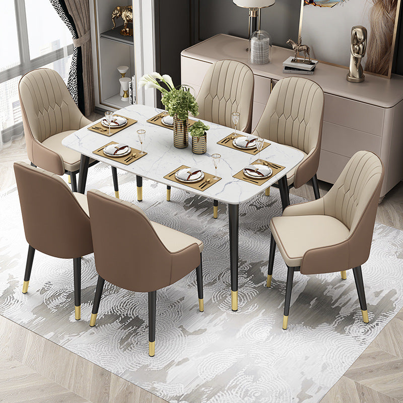 Nordic dining chair - modern minimalist design for home, premium quality, light luxury backrest, casual dining chair, restaurant & cafe seating
