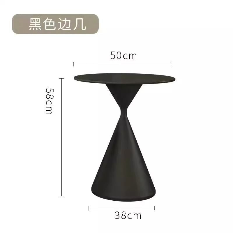 Cream style coffee table for homenormcore living room small apartment modern casualclassy round coffee table