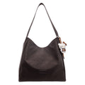 Large capacity retro handbag for women, trendy 2025 new arrival, minimalist versatile soft shoulder bag, high-end commuter tote bag