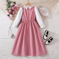 Girls' (tall) dress, peter pan collar dress