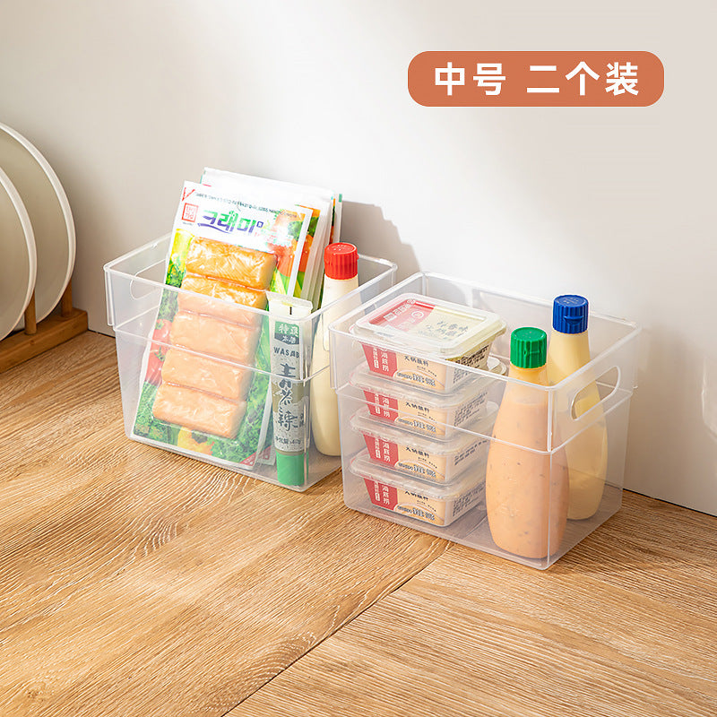 Kitchen Vegetables and Fruits Refrigerator Storage Box Transparent Frozen Fresh-keeping Box Food Grade Beverage Dumplings Egg Storage Box