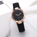 New arrival starry sky watch for women live broadcast women's fashioncasual watch rhinestone frosted leather belt watch thin model