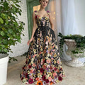 fashionnew arrival  independent station women's stereo flower fashion embroidered flower hip-covering sexy dress