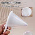 Handheld cake batter separator cream chocolate spout funnel measuring cup baking tool