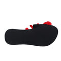 Influencer-approved open-toe slides for women - 2024 summer platform wedge soft sole sandals - cartoon fashion pregnancy-friendly thong sandals - trendy style