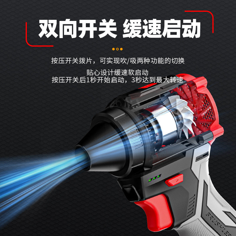 Wholesale nanwei brushless handheld flap pocket pants blower vacuum cleaner and strong for home hair dryer duct violent blower